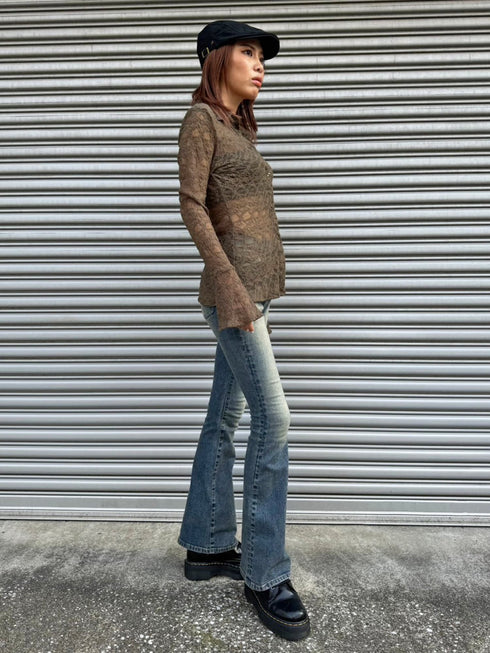 ヴィンテージフレアデニムパンツ